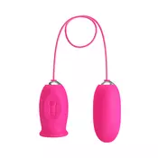 Pretty Love Daisy Intimate Egg Pink - Dual Vibration & Licking Modes D-242421