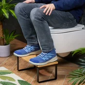 Northix WC školjka iz bambusa in kovine