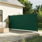 Bocna tenda na uvlacenje tamnozelena 160 x 500 cm