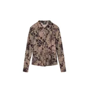 Desigual Bluza pikčasto rjava/črna