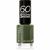 Rimmel 60 Seconds Super Shine lak za nohte odtenek 882 Crazy About Cargo 8 ml