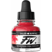 Daler Rowney FW Akrilno črnilo Crimson 29,5 ml 1 kos