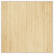 Vidaxl vidaXL Kvadratna preproga svetla naravna 100x100 cm bambus