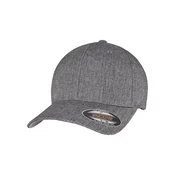 Melange cap FLEXFIT HEATHERLIGHT dark grey
