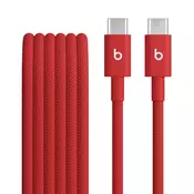 Beats USB-C na USB-C pleten kabel 1.5 m - Rapid Red