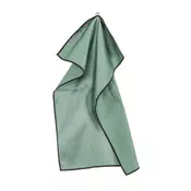 Glass drying cloth, microfiber, 40 x 60 cm, Essential, Green Stone -