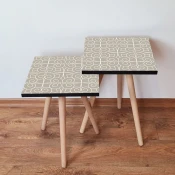 Hanah Home Set klub stocica 2Shp388, 2 komada, Sivi