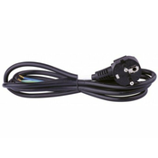 EMOS priključna vrvica PVC 3x0,75mm, črna, 2m S18372