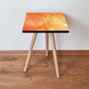 Hanah Home Klub sto Shp359, 35x42x35 cm, Narandžasti