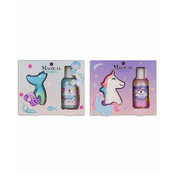 ACCENTRA SET DARILNI 100ml PENEČA KOPEL 90g 110g BOMBICA UNICORN AND MERMAID