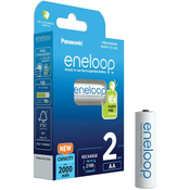 Panasonic Eneloop AA, 2 komada (BK-3MCDE/2BE)