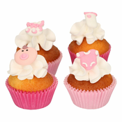 Funcakes Sladkorne dekoracije - Baby Girl 8 kos
