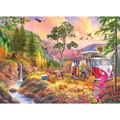 EuroGraphics Puzzle VW Bus: Paradise for campers 1000 kosov