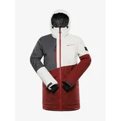 Mens ski jacket with ptx membrane ALPINE PRO UZER merlot