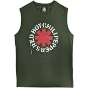 Red Hot Chili Peppers Stencil Green M Majica