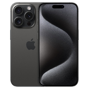 APPLE outlet pametni telefon iPhone 15 Pro 8GB/128GB, Black Titanium
