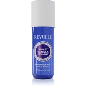 Revuele Violet Vanilla Delight Fragrance Mist parfumska meglica za telo in lase za ženske 150 ml