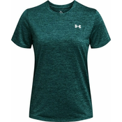 Under Armour Womens Tech SSC- Twist Hydro Teal/Coastal Teal/White M Majica za fitnes