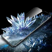 Zaščitno kaljeno steklo 3D z okvirjem za Xiaomi Redmi Note 7 – črno