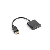 Lanberg Adapter DisplayPort (M) -> HDMI (F), 10cm kabel