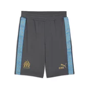 Mens Puma Olympique de Marseille KING Sweat Shorts, Gray, Size XS, Sport