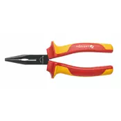 HOGERT Klešta izolirana VDE 1000 v 160 mm izdužena okrugla