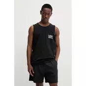 Bombažna kratka majica Levis GRAPHIC ROWER TANK