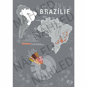 Beanie Brazilija - plakat A4