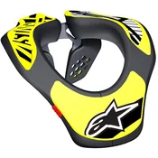 ALPINESTARS Dec štitnik vrata crn/flu-žut os