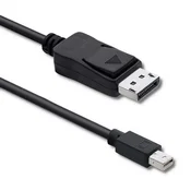 Qoltec Mini DisplayPort v1.1 moški | DisplayPort v1.1 moški | 4K | 1,8 m