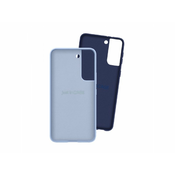 SAMSUNG S21 FE TEGET+BEBI-PLAVA Silikon futrola 2in1