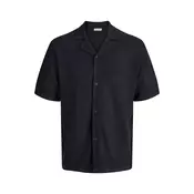 JACK & JONES Pletena jopa JJCHRIS črna