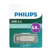 Philips 40ut 3.2 dual port usb-a + type c 64gb Usb flash memorija ( FM844 )