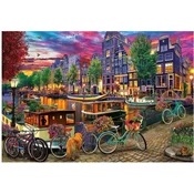 Educa - Puzzle Bicycles in Amsterdam - 6 000 kosov