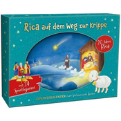 Rica auf dem Weg zur Krippe