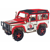 Lesena 3D sestavljanka Woodcraft SUV
