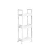 Songmics Kopalniška polica 20x30x80 cm bela