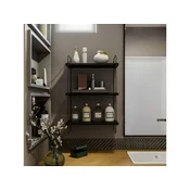 HANAH HOME Zidna polica Pulalis Anthracite