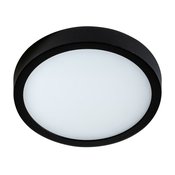 Azzardo AZ4235 - LED stropna svetilka MALTA LED/12W/230V premer 17 cm črna
