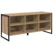 Vidaxl omara za čevlje Oreh 100 x 35 x 44 cm Konstruiran les