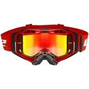 Motocross naočale LS2 Aura PRO crno-crveni iridium pleksiglas
