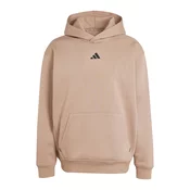ADIDAS PERFORMANCE Športna majica bež/temno bež/črna
