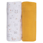 Bubaba by FreeON tetra plenica muslin 2/1 yellow