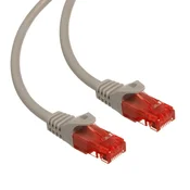 slomart Maclean MCTV-303 S Kabel patchcord UTP Cat6, 3m, siva