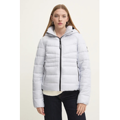 Jakna Superdry ženska, siva barva, W5011724A-B9M