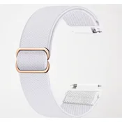 Infostyle GBPOOT 22 mm najlonski pašček za pametne ure (Huawei GT/GT2, Samsung Gear S3, Galaxy Watch 46 mm) - bela