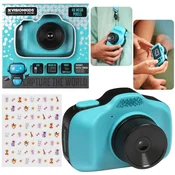 sarcia.eu Digitalni fotoaparat za otroke, igrača mini fotoaparat + trak