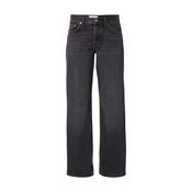 TOPSHOP Kavbojke EMBER črn denim