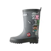Next Gumijasti škornji Minecraft siva/svetlo siva/roza/rdeča
