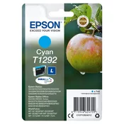 EPSON T1292 (C13T12924022), originalna kartuša, azurna, 7ml, Za tiskalnik: EPSON STYLUS OFFICE BX305F, EPSON STYLUS OFFICE BX320FW, EPSON STYLUS